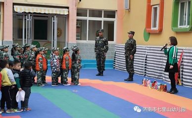 体验“火场逃生” 消防安全牢记心中--济南市七里山幼儿园消防逃生演练活动