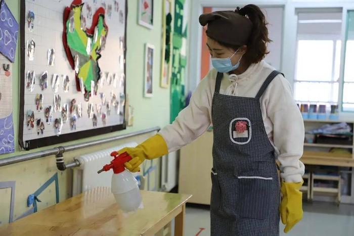 济南市七里山幼儿园疫情防控应急演练