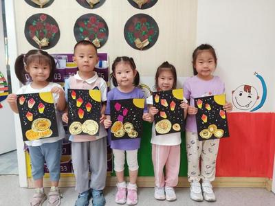 济南七里山幼儿园师幼同庆“双节”活动纪实